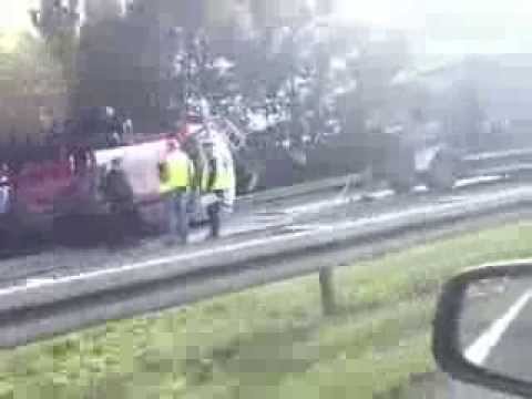 Wypadek na S7 koło Czosnowa