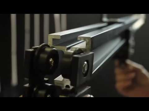 Track System JOKER 95, Bottom Cord Operation with Rear Fold Runner – Installation Manual