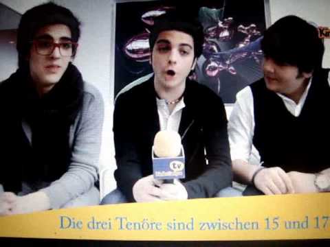 IL Volo sing on German interview