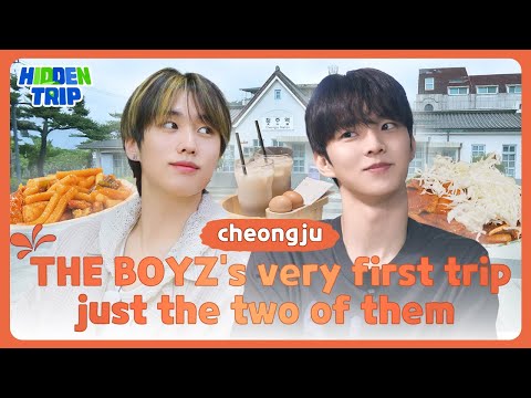 THE BOYZ Q & Jacob’s First Trip in Cheongju 🇰🇷 | Q’s Hometown Tour | Hidden Trip Ep.1