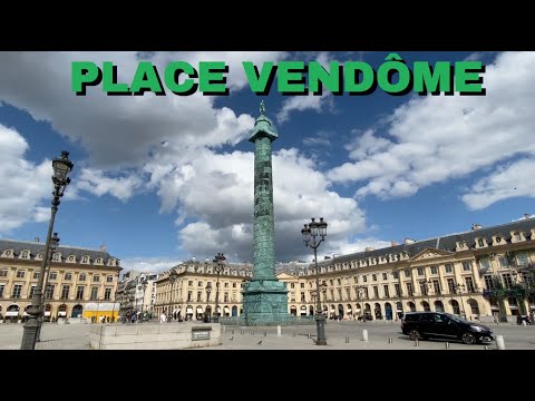 PLACE VENDÔME DE PARIS / 4K ULTRA HD