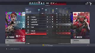 【 レインボーシックスシージ 】参加型 ランク　3試合くらい？
