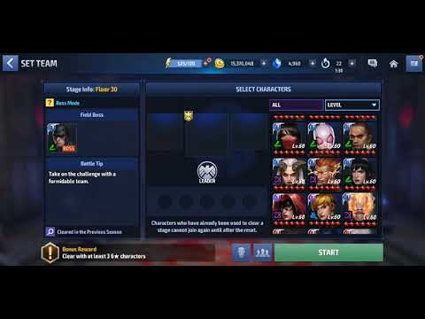 [Marvel Future Fight] Shadow Land Stage 30, The Easy One