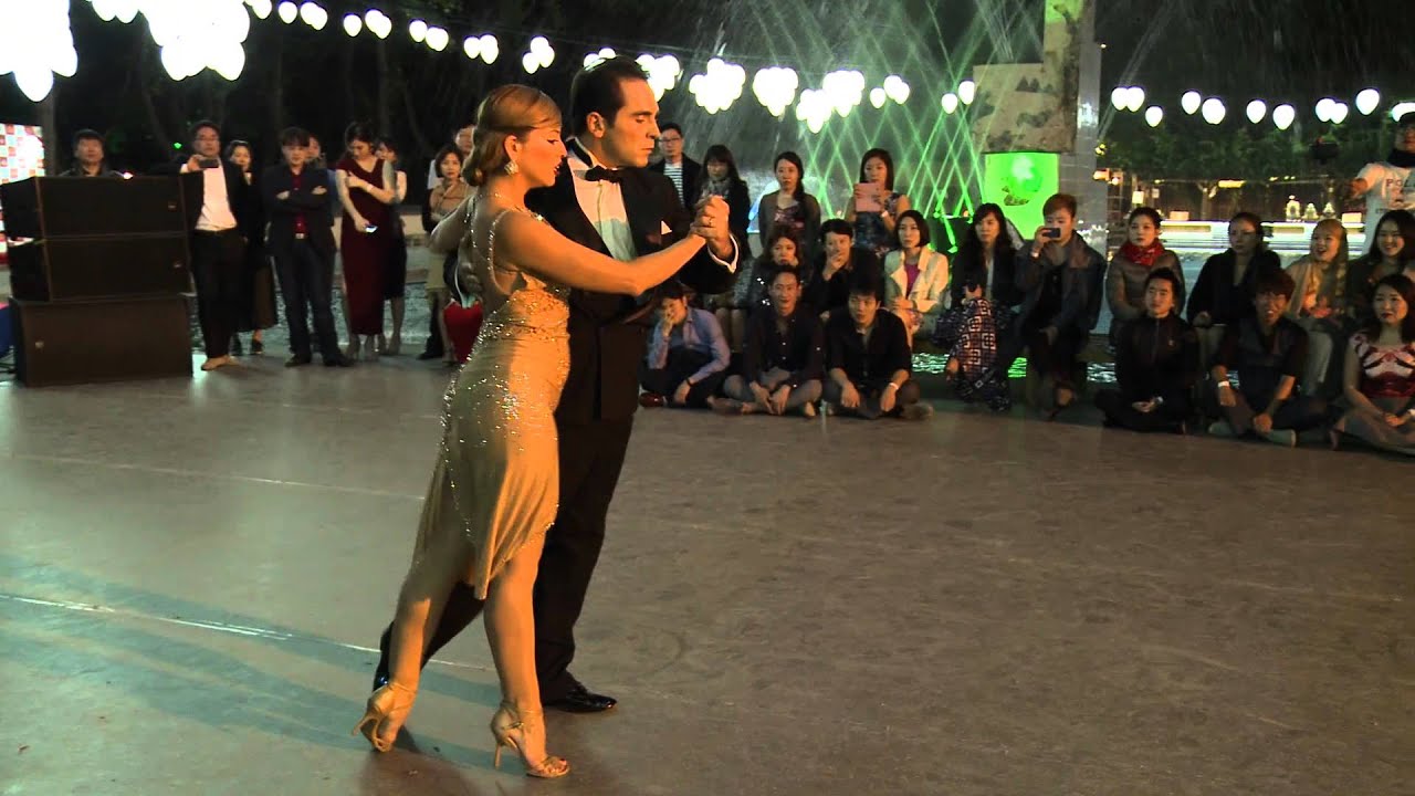 Geraldin Rojas & Ezequiel Paludi , Grand Milonga,Nami island tango Festival, 12.09.2015