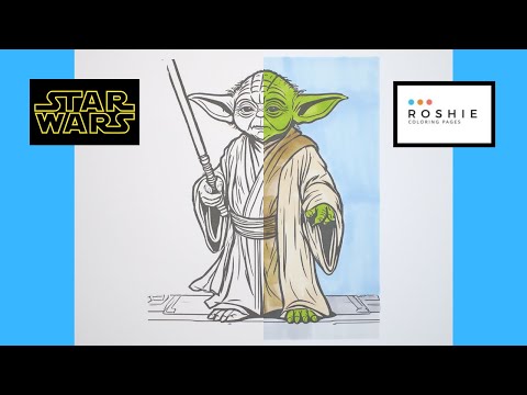 Coloring Pages Yoda