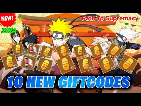 10 Giftcodes* Path To Supremacy And Pride Of Nindo 2024 | New Path To Supremacy Redeem Codes