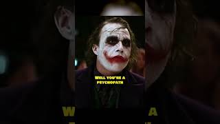 Heath Ledger becomes The Joker #Shorts
