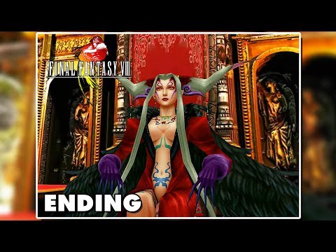 Final Fantasy 8 - Ending/Credits - Ultimecia Boss Fight (This ending is CRAZY!)