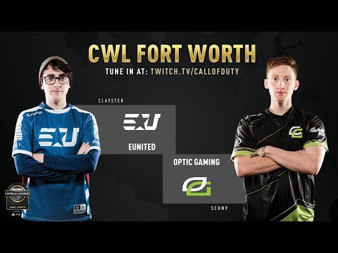 eUnited vs Optic Gaming | CWL Fort Worth 2019 | Day 1