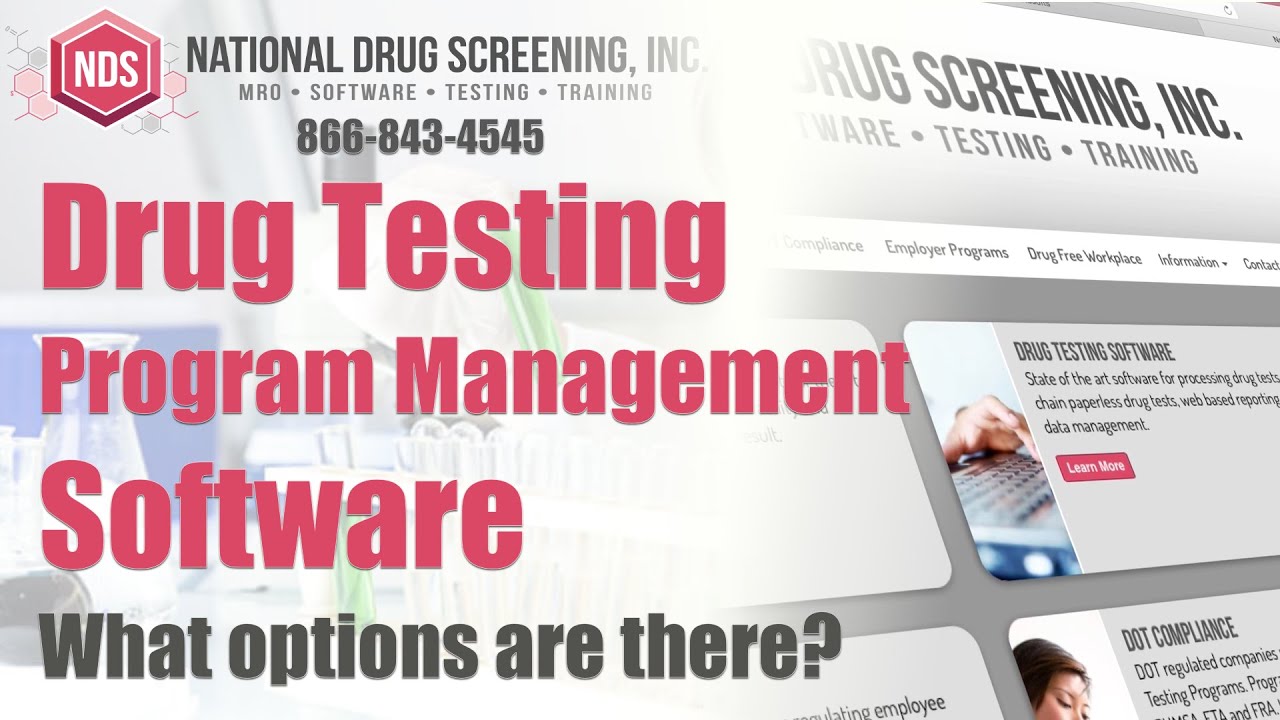Management Software For Drug Testing Programs