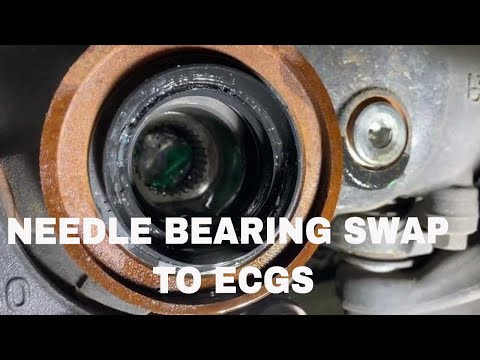 Toyota needle bearing swap to ECGS clamshell