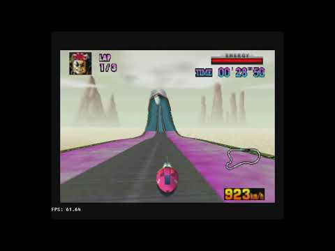 [TAS] F-Zero X - Sand Ocean - Front Camera