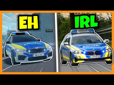 All Emergency Hamburg police cars IRL