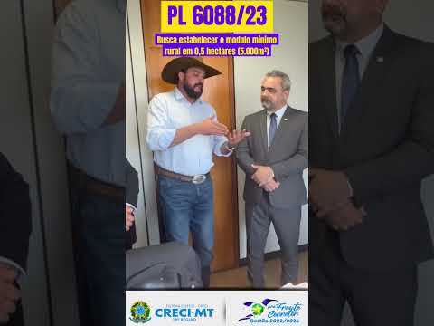 Dep. Zé trovão explica o Projeto 6088/23 - Time do CRECI-MT em Brasília