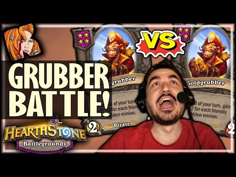 THE GRUBBER BATTLE! - Hearthstone Battlegrounds