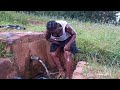 African  Village Life//African Village Bathing