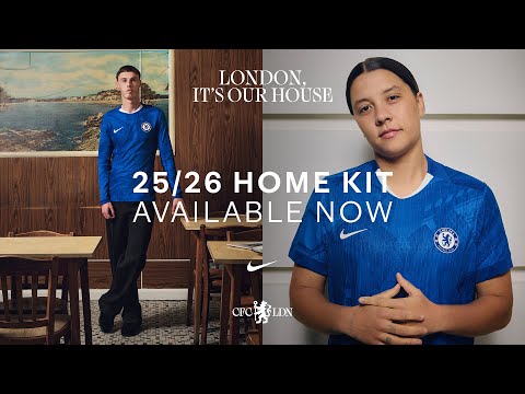 London, it’s our house 😉 | Introducing the Nike Chelsea 25/26 Home Kit