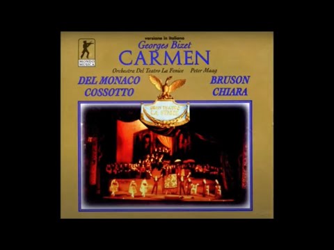 Mario Del Monaco Il Fior Che Avevi A Me Tu Dato Live 1971 - Carmen (Teatro La Fenice)