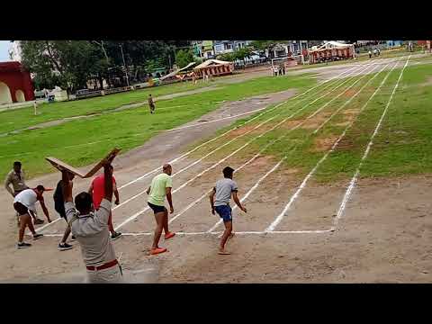 100 metres race hp Forest Bharti 2021 Nahan Chaugan Ground
