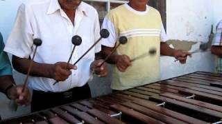 Marimba:folklore guanacasteco