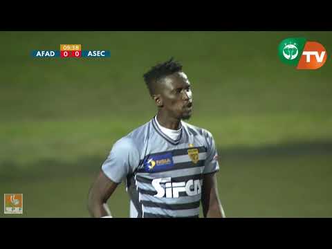 LIGUE 1CIV  RESUME DE LA 1ERE JOURNEE  AFAD//ASEC( 1- 0) SAISON 2017- 18