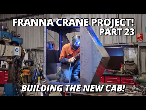 We Continue BUILDING The New Cab! | Franna Crane Project | Part 23