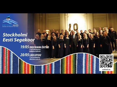 Stockholmi Eesti Segakoor teel Göteborgi Estivalile  Tule sina ka!