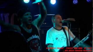 AGNOSTIC FRONT - PAULY THE DOG @ Pieffe Factory   7.2.2012     HD