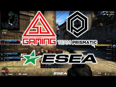 SJ Gaming vs Team Prismatic Highlights - ESEA Advanced Season 32 Europe * Inferno