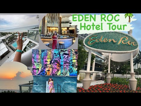 Eden Roc Miami Beach Resort Tour / Where to stay in miami, florida / Family-friendly Hotels/ Miami