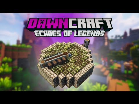 How to BUILD an AUTO FARM Using Create Mod in DawnCraft | EP7