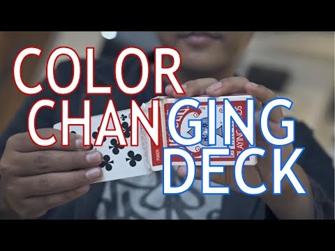 Magic Review: Tint by Arief Nugroho [[ Color Changing Deck ]]