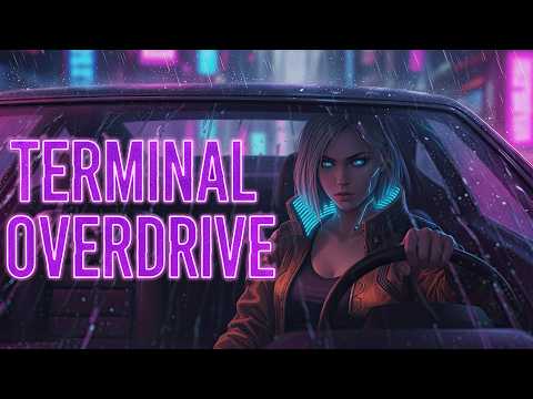 Dark Synthwave / Cyberpunk / Industrial Music⚡TERMINAL OVERDRIVE | 2-Hour Night Drive & Focus Mix