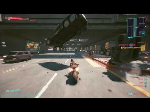 miseryunity - Cyberpunk 2077 - watch for flying cars