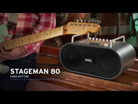 KORG Stageman 80 : la sono portable avec boite à rythmes (vidéo de la boite noire)