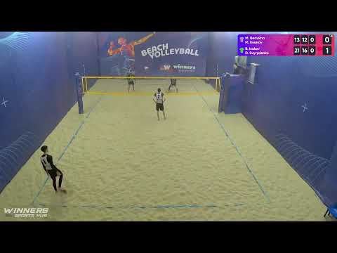16:20 M. Bedukha / M. Kyselov - B. Isakov / D. Svyrydenko 05.02.2023 | Winners Beach Volleyball
