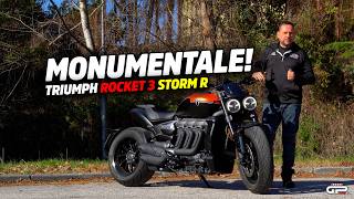 Prova Triumph Rocket 3 Storm R: MONUMENTALE!
