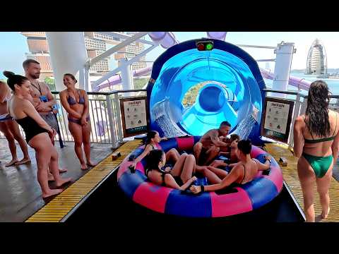 The LARGEST Waterpark in the World – Aquaventure Atlantis, Dubai