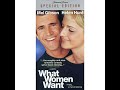 Opening To What Women Want Special Edition 2001 VHS