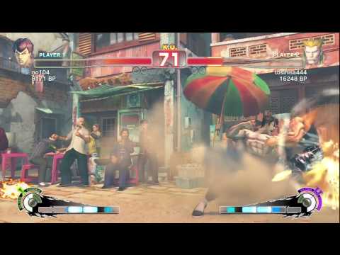 SSF4: no104 (Fei Long) VS tosihisa (Guile)