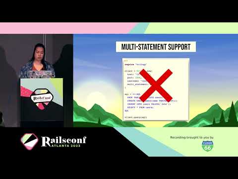 RailsConf 2023 - Migrating Shopify’s Core Rails Monolith to Trilogy by Adrianna Chang