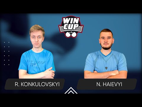 09:15 Roman Konkulovskyi - Nazarii Haievyi 26.04.2025 WINCUP Master. TABLE 2
