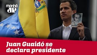 Guaidó se declara presidente interino da Venezuela