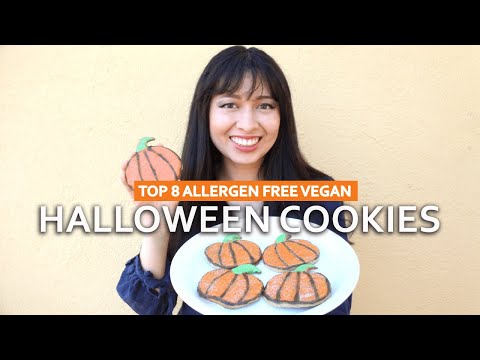 How to Make Gluten Free and Vegan Halloween Cookies