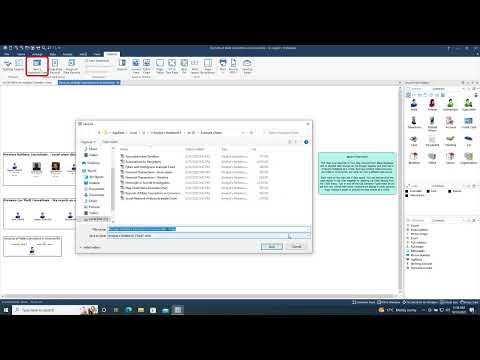 12 - Analyst's Notebook - Getting Started - The Publish toolbar