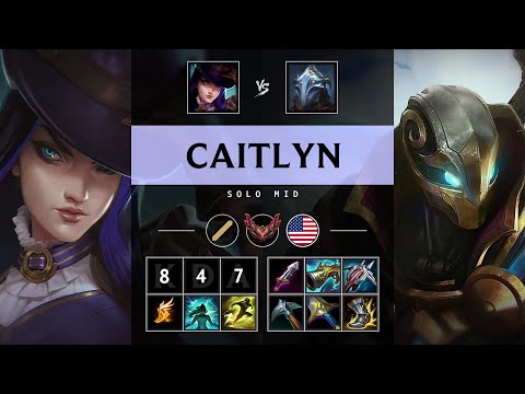 Caitlyn Mid vs Viktor - NA Grandmaster Patch 25.09