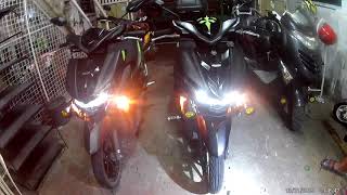 MIO Soul I 125 Bluewater with bracket and Double Contact Module