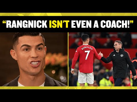 "RANGNICK ISN'T EVEN A COACH!" 🔥 Cristiano Ronaldo HITS OUT at Manchester United's decision making 😲
