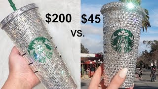 DIY Swarovski Starbucks Cup