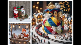 Christmas Crochet Design Collection | Festive & Artistic Style#design #crochet